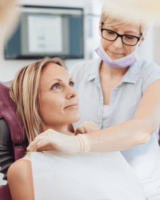 Content - Two columns with image module image